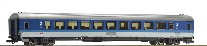 Passenger car 2nd class in InterRegio livery<br /><a href='images/pictures/Roco/Roco-64927.jpg' target='_blank'>Full size image</a>